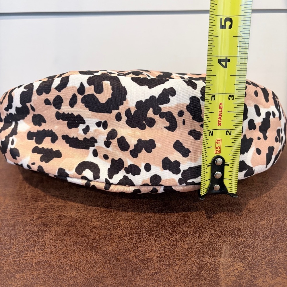 Brighton Love Leopard Swing Bag NWT Y2K Coquette Nylon Crossbody - Picture 8 of 8
